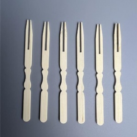 Bamboo mini cocktail picks/forks