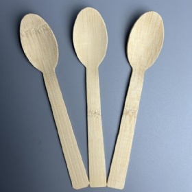 6.7 inch disposable bamboo spoon