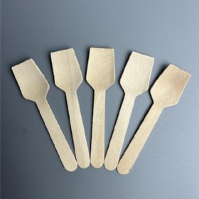 95mm Disposable Square End Tasting Spoons